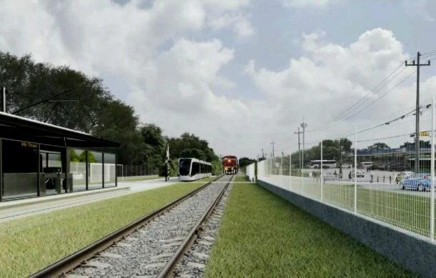 Construcción de Línea 4 del Tren Ligero lleva avance del 50%