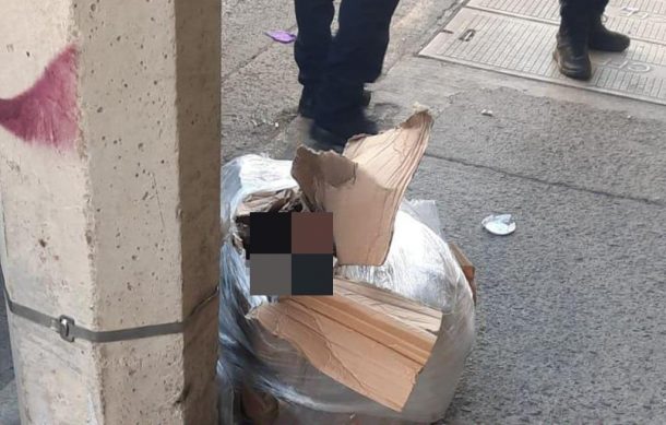 Localizan cuerpo dentro de una caja en la colonia La Perla