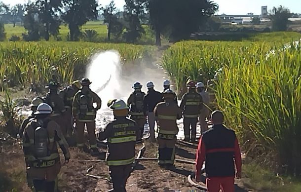 Logran cortar fuga de gasolina en Arenal