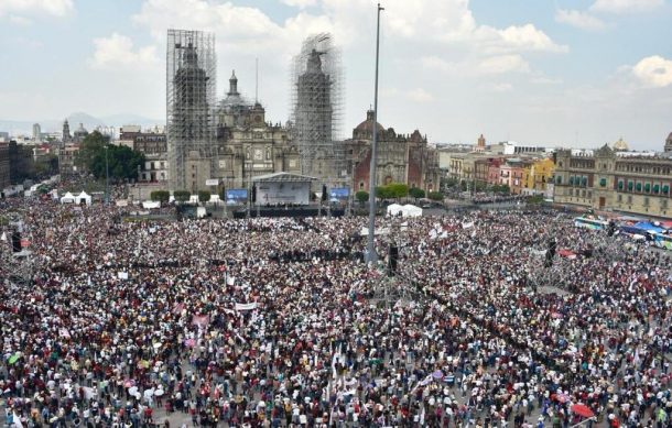 Presenta MC denuncia ante el INE en contra de AMLO por marcha