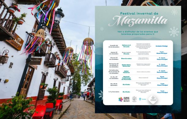 Presentan el Festival Invernal de Mazamitla