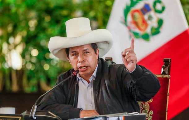 Reitera AMLO su apoyo al depuesto presidente de Perú, Pedro Castillo