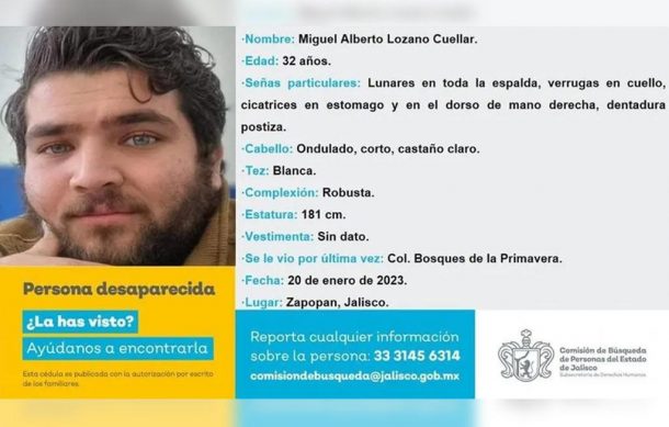 Se manifestarán para exigir localización de hombre desaparecido