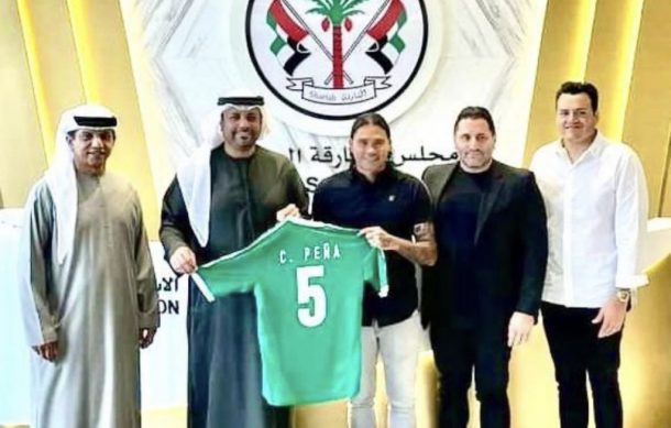 Llega el “Gullit” Peña al futbol de Arabia