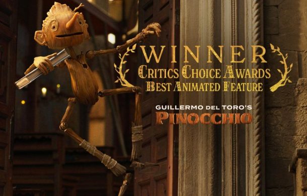 “Pinocho” de Guillermo del Toro gana mejor película en Critics Choice Awards