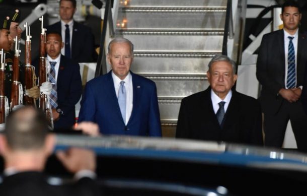 Fue un buen primer encuentro recibir a Biden en AIFA: AMLO