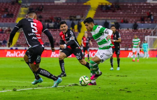 Atlas empata 2-2 con Santos al iniciar la J4 de la Liga MX
