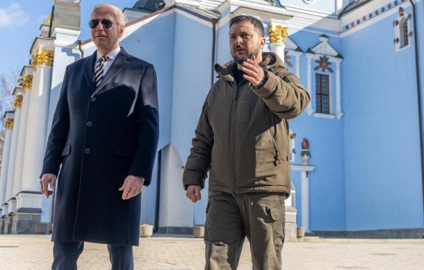 Biden realiza visita sorpresa a Ucrania