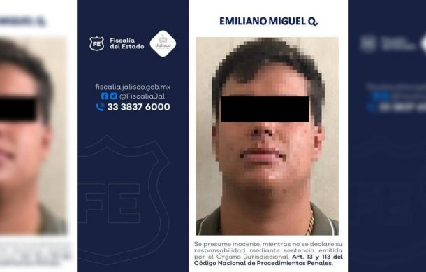 Vinculan a proceso a hombre que asesinó a hijo de exdiputado en Zapopan