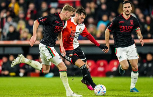 Feyenoord avanza en la Copa de Holanda; Santiago Giménez marca 2 goles