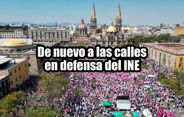 De nuevo a las calles en defensa del INE