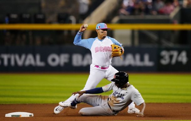 México vence 2-1 a Gran Bretaña en el Clásico Mundial de Beisbol