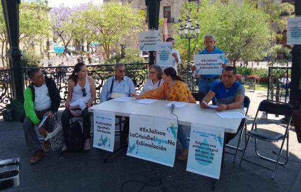 Jalisco no tiene nada que presumir al mundo en materia de gestión del agua: ONG’s