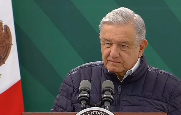 Reitera AMLO que da resultados su estrategia en contra de la inseguridad