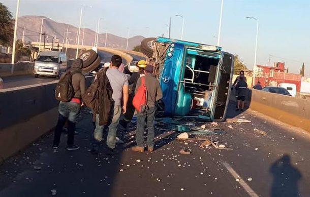 Varios accidentes con vehículos pesados se registran esta mañana en la ZMG