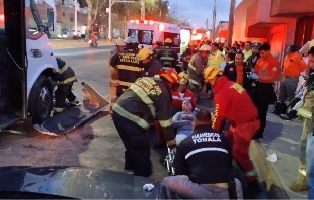 Fuerte accidente esta mañana sobre periférico