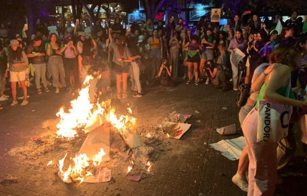 Se movilizan 70 mil mujeres para protestar en varias marchas en GDL