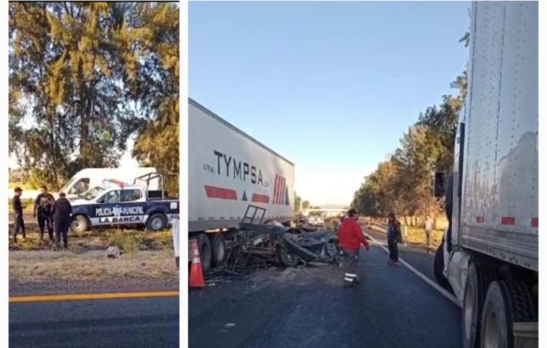 Se registra fuerte accidente carretero en Ocotlán