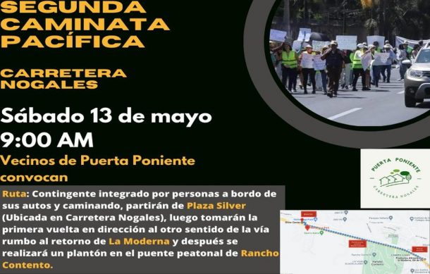 Preparan nueva manifestación vecinos de carretera a Nogales