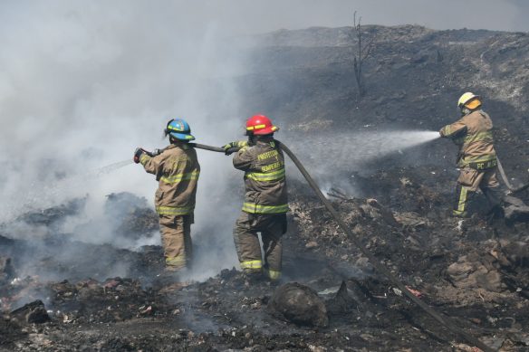 Incendio en basurero de Matatlán habría sido provocado