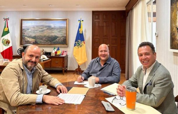 Rector de UdeG sostiene reunión con Gobernador y Alcalde de Guadalajara