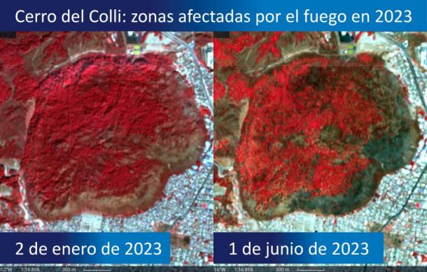 Vigilan el Cerro del Colli ante riesgos en el temporal de lluvias