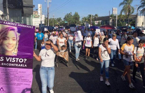 Marchan por tercer día consecutivo para exigir la localización de Sandra Analí