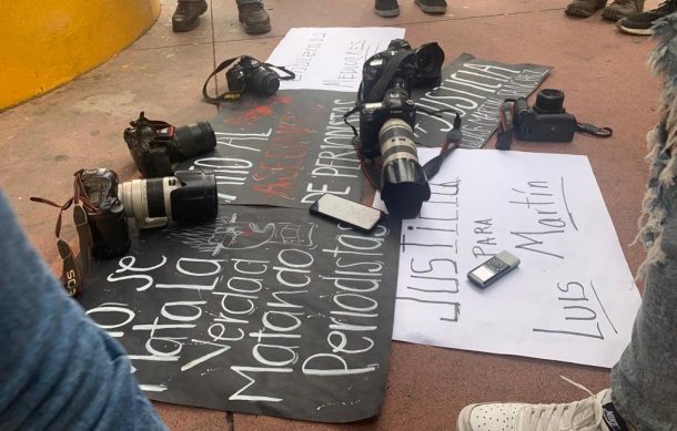 Exigen justicia en Guadalajara por asesinato del periodista Luis Martín Sánchez