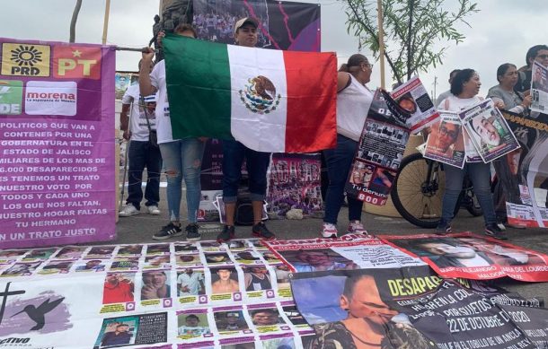 Marchan por el Día de las Víctimas de Desaparición Forzada