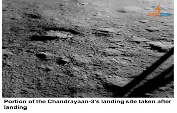 India, primer país en alunizar en el polo sur de la Luna