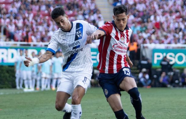 Sufre Chivas su segunda derrota consecutiva al caer en casa ante Monterrey