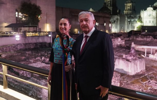 Visita de Sheinbaum a Palacio Nacional fue sólo de cortesía: López Obrador