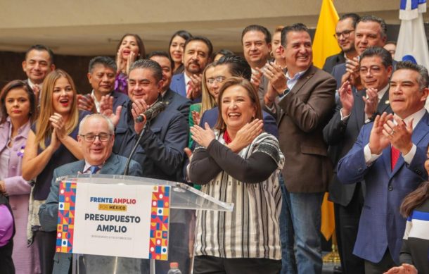 Considera Xóchitl Gálvez que es complicada alianza PRI-PAN-PRD
