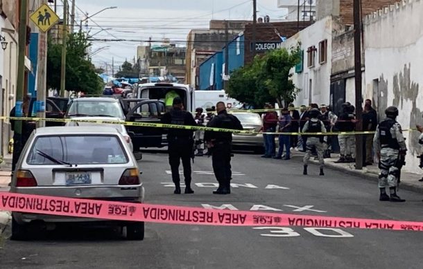 Balacera en Centro de GDL deja un muerto y un herido