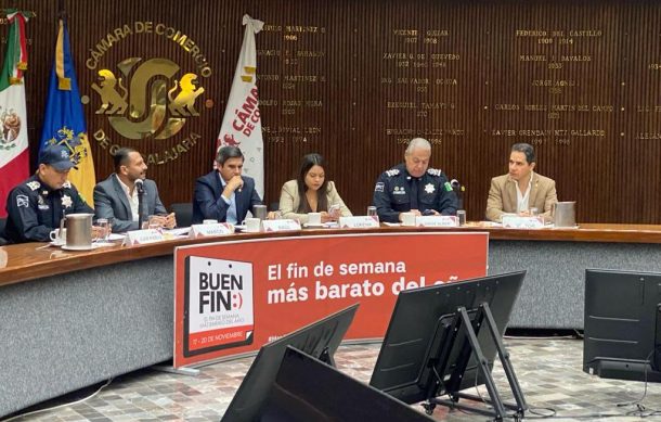 Reportan 63 detenidos en Guadalajara durante el Buen Fin