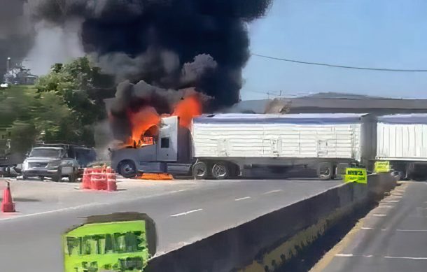 Fueron cuatro puntos carreteros los bloqueados después de la balacera en Ocotlán