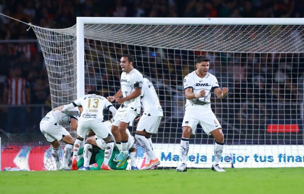 Pumas vence a Chivas 1-0, y se enfrentarán en la Liguilla