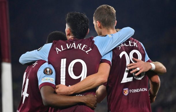 Marca Edson Álvarez su primer gol con el West Ham en la Europa League