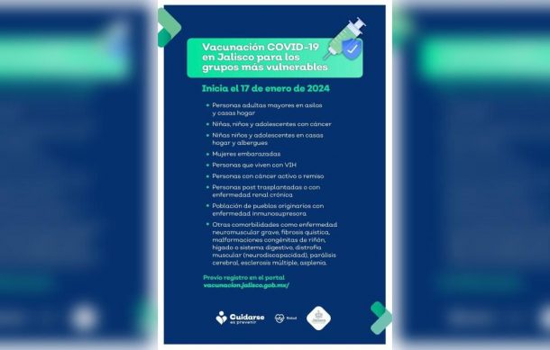 Esta tarde abren la plataforma para la vacunación anti-Covid de personas vulnerables