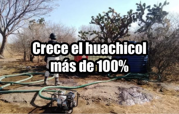 Crece el huachicol más de 100%