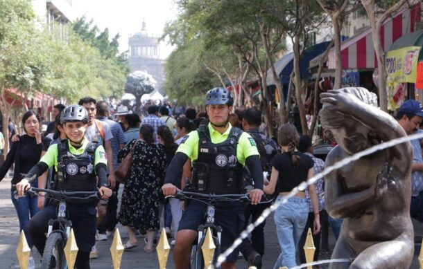 Refuerzan seguridad en Centro de GDL Semana Santa