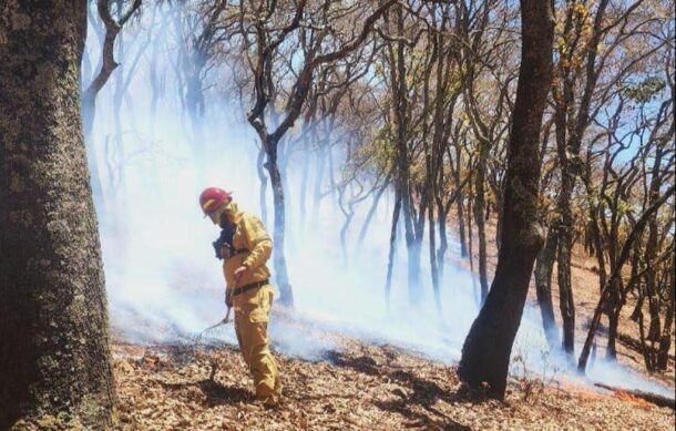 Prevén controlar este miércoles incendio en Ixtlahuacán