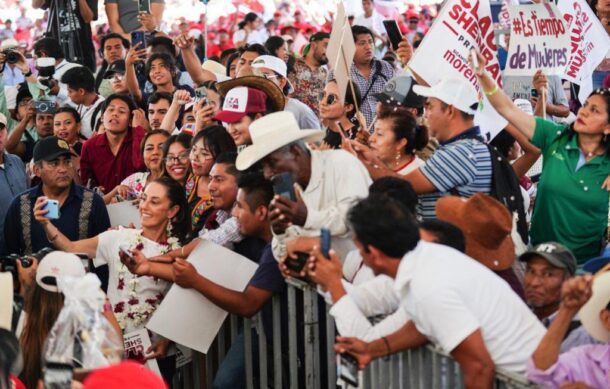 Promete Sheinbum una administración cercana a la gente