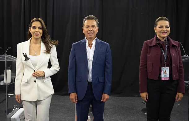 Entre señalamientos y acusaciones, se desarrolla primer debate en Jalisco