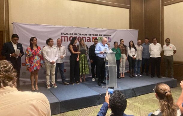 Reponen 54 candidaturas a Morena y sus aliados en Jalisco