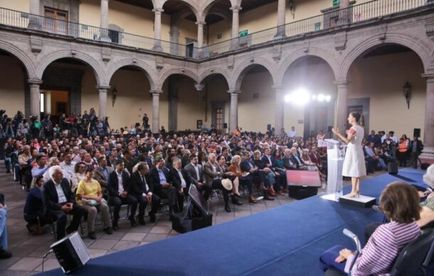 Promete Sheinbaum apoyar la ciencia, tecnología y cultura