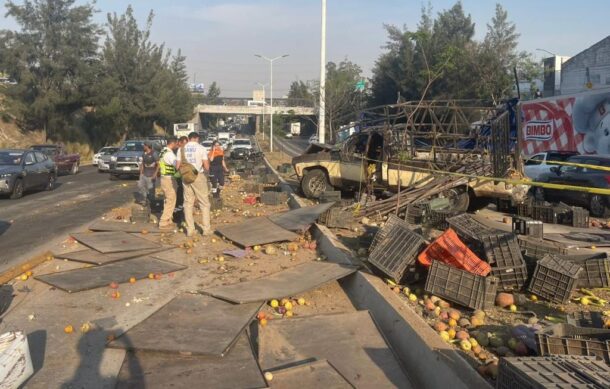 Accidente en Periférico deja un muerto y dos heridos