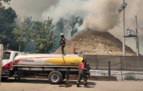 Fuerte incendio afecta varios negocios al sur de ZMG