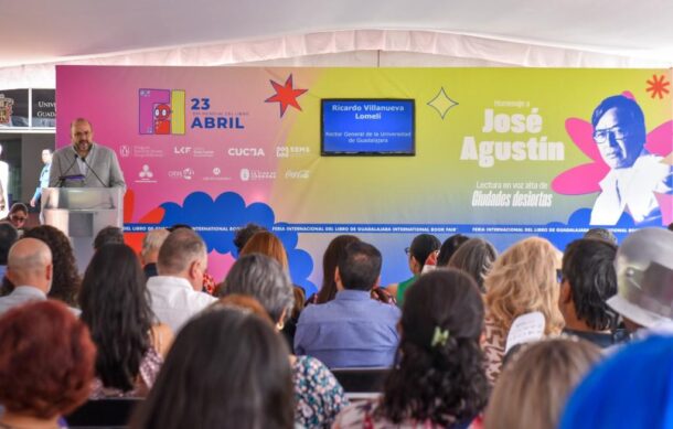 Recuerdan obra de José Agustín en el Día Mundial del Libro