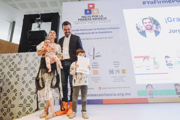 “A los niños de México, su única tarea es ser felices”: Álvarez Máynez